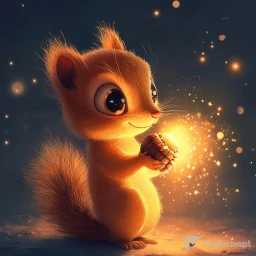 Милые мультяшные животные в стиле Pixar