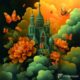 Эфирное Жидкое Фэнтези Искусство