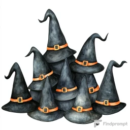 Хэллоуинские кучи Клипарты