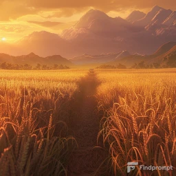 Поля сельскохозяйственных растений