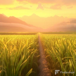 Поля сельскохозяйственных растений