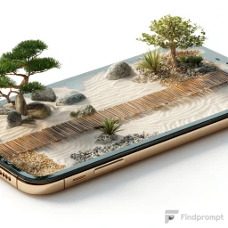 Умиротворяющий 3D-дисплей смартфона