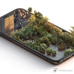 Умиротворяющий 3D-дисплей смартфона