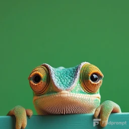 Милые обои с выглядывающими животными