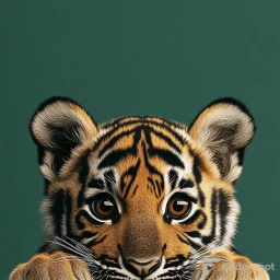 Милые обои с выглядывающими животными