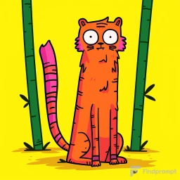 Причудливые иллюстрации персонажей мультфильмов