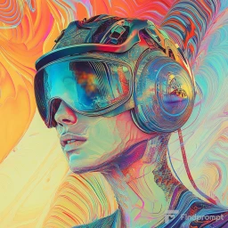 Хроматический поток Визионерское искусство