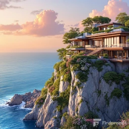 Индивидуальный дом мечты Цифровое искусство